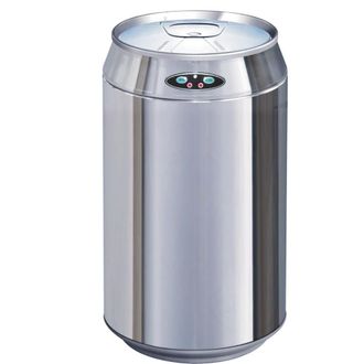 Kitchen Move Cubo de basura de cocina autom&aacute;tico plata 30l