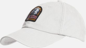 Parajumpers Mens Parajumpers Patch Cap 0254 Dawn - White - Size: ONE size