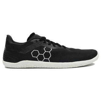 Vivobarefoot Geo Racer II Textile Womens Lace Up Trainers - Obsidian - Size:UK 3.5