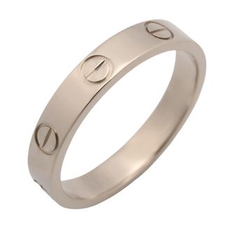 Cartier Silver White Gold (18K) Band Ring (Pre-Owned)
