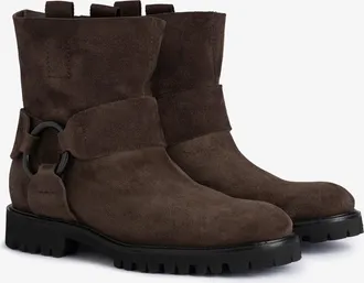 Pedro Garcia Combat booties in brown leather | Sandor | Autumm - Winter 26 |