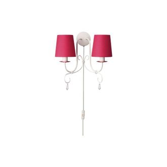 Massive Philips Lighting princess Lampadario da Parete E14 2x 40 w, Lampadina Non Inclusa