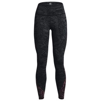 Under Armour Rush Bedrukte Legging Dames Zwart