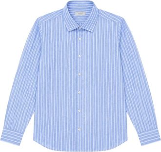 Seventy Casual Shirt - Heren - Casual Overhemden - Blauw - 2XL - Overhemden