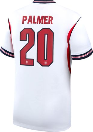 Nike Cole Palmer England National Team 2026 Stadium Home Nike Mens Dri-FIT Soccer Jersey in White | NN203948188-ENG