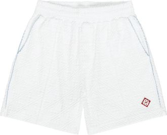 Casablanca Casablanca Logo-monogrammed Terry Shorts - White - XL