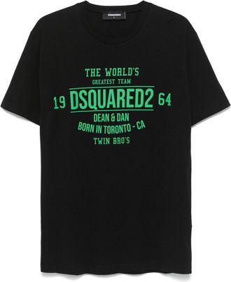 Dsquared2 T-shirt con stampa - Nero