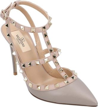 Valentino Womens Leather Rockstud Pump (Authentic Pre-Loved)
