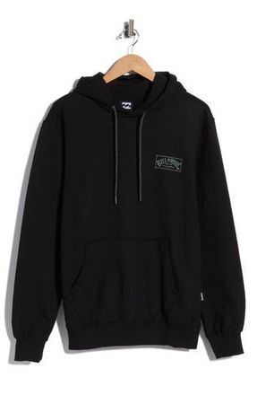 Billabong Tweed Graphic Hoodie in Black Beauty at Nordstrom Rack, Size X-Large