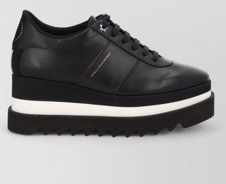 Stella McCartney modern platform sneakers contrast sole