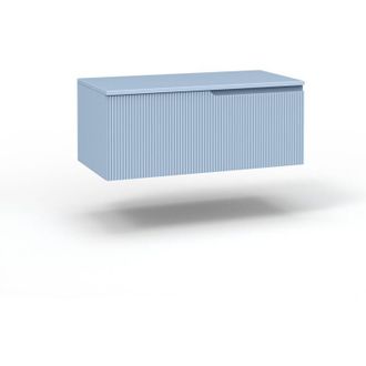 TFT Home Furniture Base con top 1 cestone ZIP azzurro tiffany
