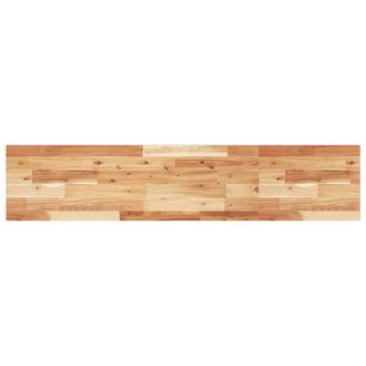 Berkfield Home Table Top Rectangular 120x30x2 cm Solid Wood Acacia in Brown | Size: 120 x 30 x 2 cm