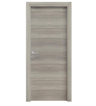 OEM Porta Battente Da Interno Reversibile In Rovere Grigio, 80x200 Cm