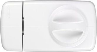 ABUS Catenaccio Di Porta Complementare Bottone Rotativo Bianco - Abus 532702 7010 W
