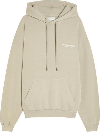 Mki Miyuki Zoku Design Studio Hooded Cotton-blend Sweatshirt - Dark Grey - Xxl