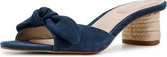 Pelle Moda Eaden Womens Sandals Midnight : 6.5 M, Suede