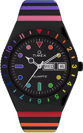 Timex Womens Q Timex Rainbow Watch