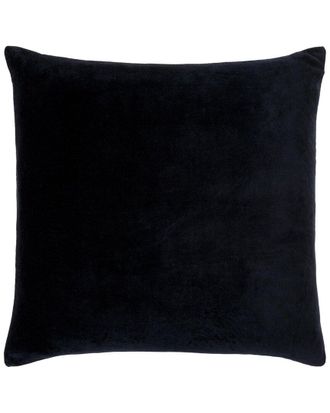 Surya Cotton Velvet Lumbar Pillow