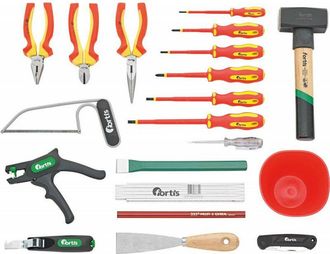 Fortis Surtido De Electricistas Para 21 Habitaciones - Mochila De Fortis