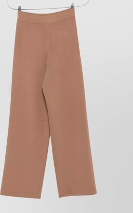 Fabiana Filippi wool trousers with elastic waistband and wide-leg design