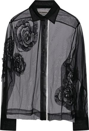 Des_Phemmes Camicia con decorazione - Nero