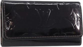 Louis Vuitton Pre-owned Sleuteletui - Dames - Vintage Accessoires - Paars - ONE Size - Leer - Vintage