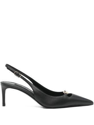 Dolce & Gabbana Leather Slingback Pumps