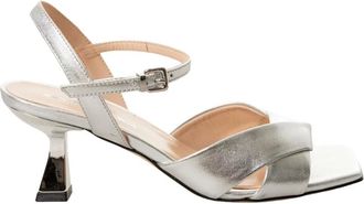 Evaluna Sandalo Laminato - - Shoes - Donna - Grigio - 38 EU