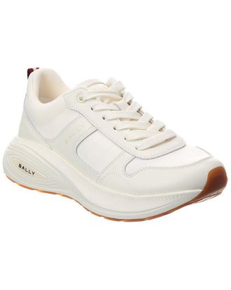 Bally Running Leather & Canvas Sneaker