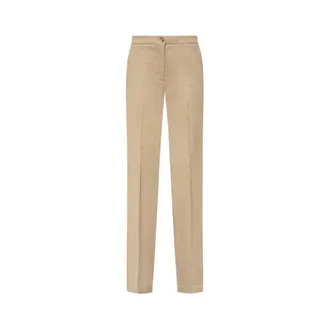 Pinko Slim-fit Trousers, female, Beige, Size: 2XS Slim-fit Trousers