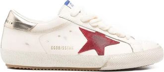 Golden Goose Super Star Leather Upper Suede Star Laminated Heel