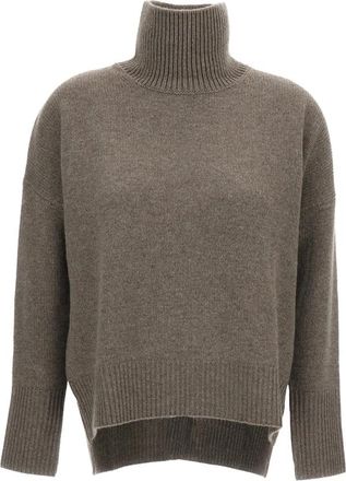 Lisa Yang Heidi Sweater - Dames - Cashmere truien - Beige - XS - Kasjmier - Truien & Vesten