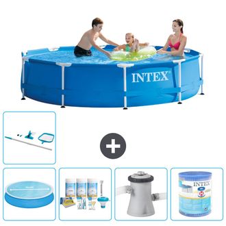 Intex Piscina Con Estructura Redonda - 305x76 Cm - 7-piezas S31478