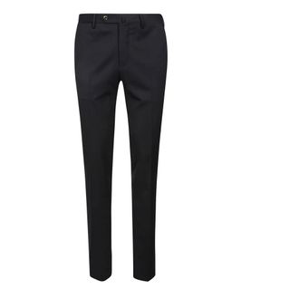 Pantaloni Torino Chinos, male, Black, 2XL, Flannel Superslim Trousers