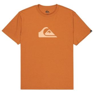 Quiksilver EV Comp Logo S/S T-Shirt f&uuml;r Herren | orange