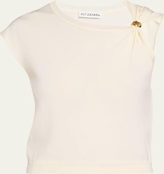 Altuzarra Rinaldi Knit Asymmetric Top