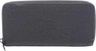 Louis Vuitton Pre-owned Wallets, male, Black, Size: ONE SIZE Pre-owned Long wallet (bi-fold)