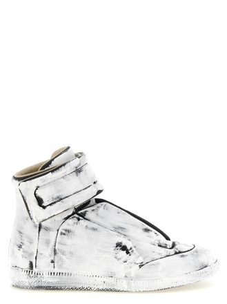 Maison Margiela BlackWhite High-top Sneakers