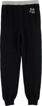 J.W.Anderson J.W. Anderson Black Wool Joggers with Logo Detail Size S