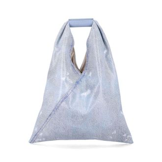 Maison Margiela Mm6 Maison Margiela Japanese Bag Classic Small Light Blue Polyester Coating Tote
