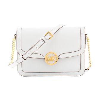 Michael Kors White Canvas Shoulder Womens Bag