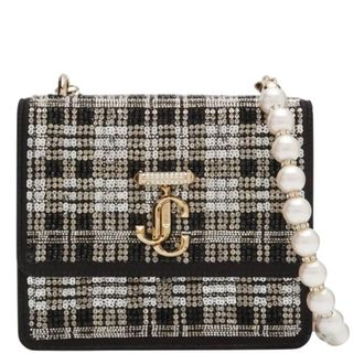 Jimmy Choo London Avenue XS Sequins Embellished Shoulder Bag