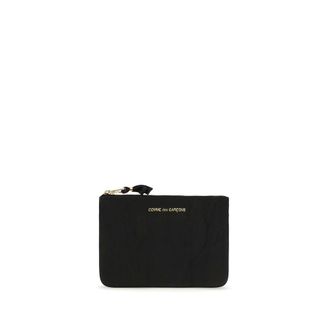 Comme Des Gar&ccedil;ons Black Calf Leather Bos Taurus Mens Wallet