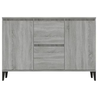 Berkfield Home Sideboard Grey Sonoma 104x35x70 cm Engineered Wood | Size: 104 x 35 x 70 cm