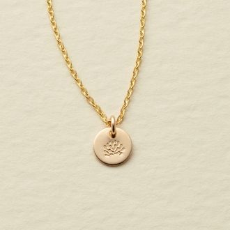 Made by Mary November Birth Flower Necklace