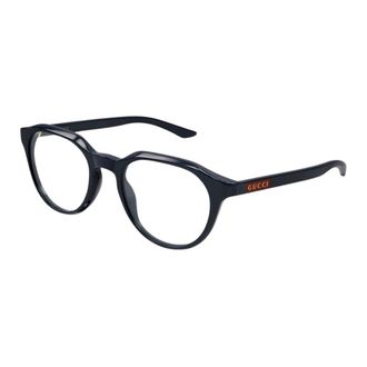 Gucci Panthos Optisch Montuur - Heren - Brillen - Blauw - 49 MM - Accessoires