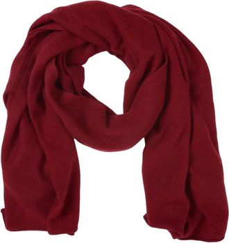 Crush Winter Scarves, female, Red, ONE SIZE, Luxurious Cashmere Scarf Rosso Aw25