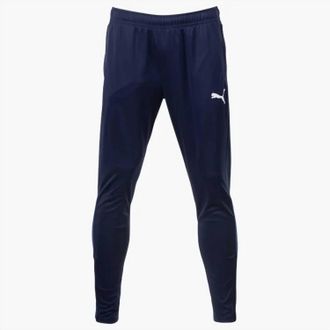 Puma Mens Team Liga Training Pants In Navy