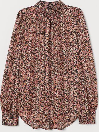 H&M Weite Bluse - Pink