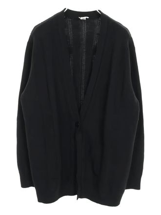 Herm&egrave;s pattern button knitwear - women - Wool - 42 - Black